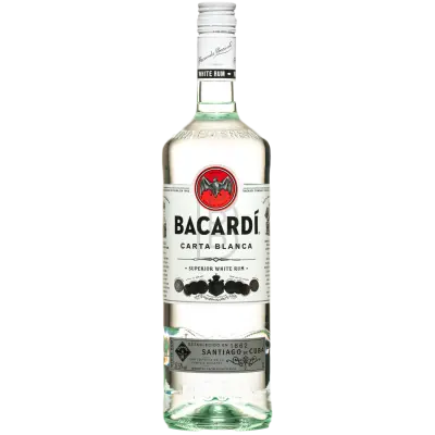 Bacardi Superior Carta Blanca Rum 1L