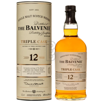 Balvenie 12 Jahre Triple Cask Whisky 1L