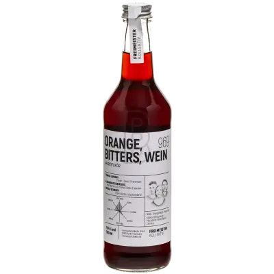 Freimeister Orange, Bitters, Wein