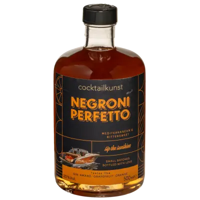 Cocktailkunst Negroni Perfetto