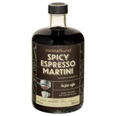Cocktailkunst Spicy Espresso Martini